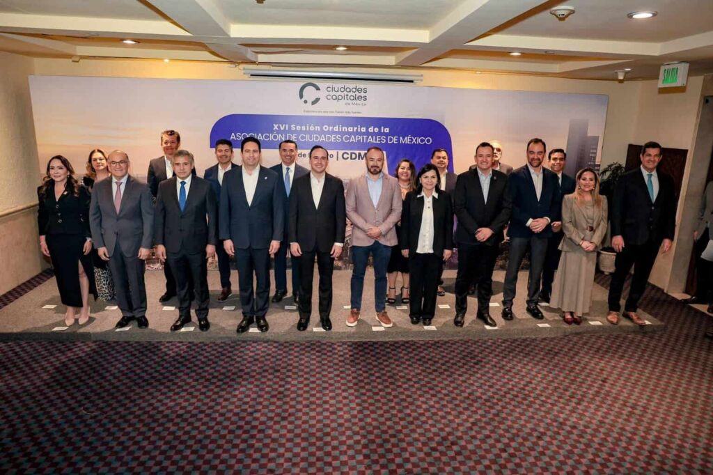 Participa Marco Bonilla en XVI sesión de la Asociación de Ciudades Capitales de México