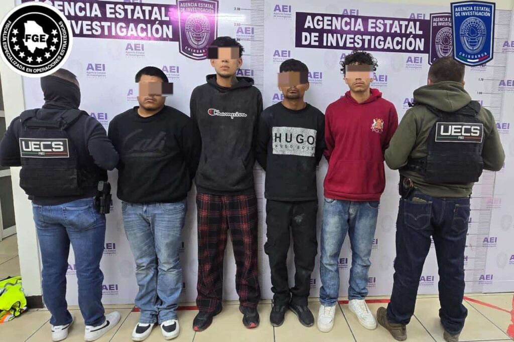 Captura Fiscalía Especializada a siete presuntos secuestradores y libera a una víctima en la colonia Kilómetro 29