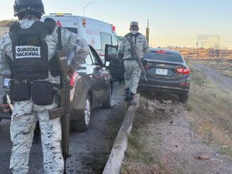 Joven conductora se desvanece al volante y termina al borde de un barranco en la gaza de R. Almada