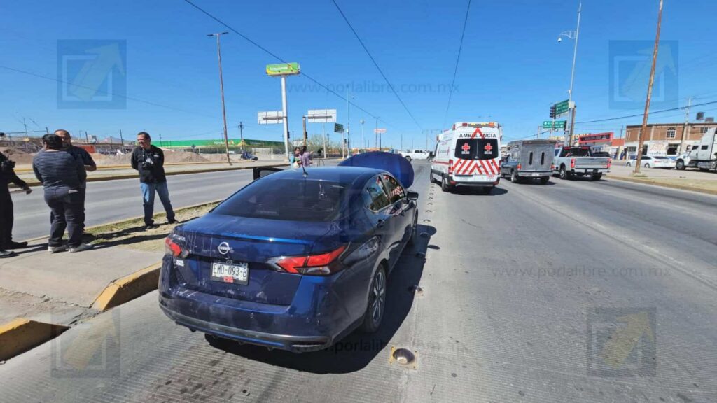 Niño es atropellado al intentar alcanzar a su abuela en avenida de las Industrias