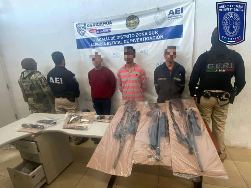 Detiene Operativo Conjunto a probables responsables de un robo cometido en Parral