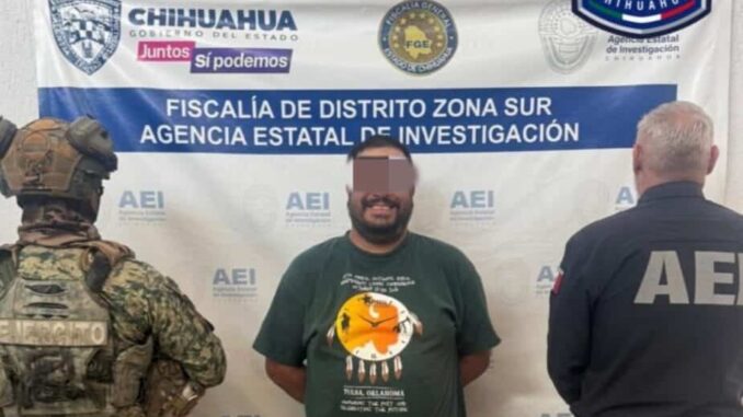 Captura AEI a presunto agresor sexual en Parral