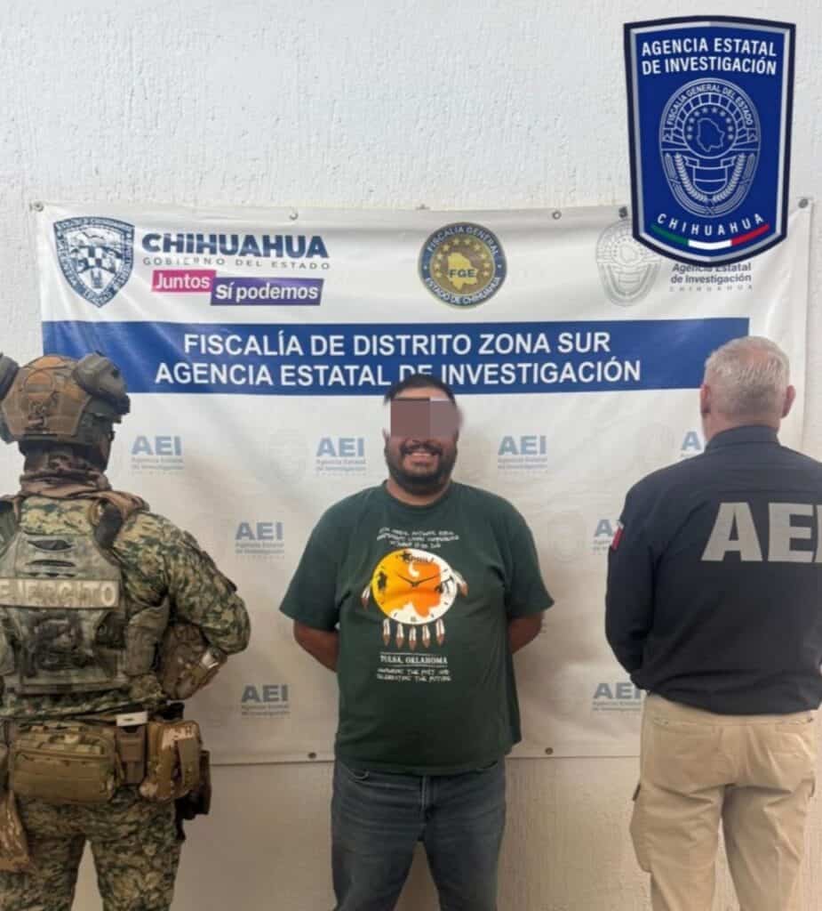 Captura AEI a presunto agresor sexual en Parral
