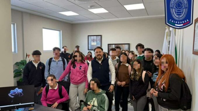 Conmemora GOECHI Jornada Naranja con visita escolar en edificio de FGE Noroeste