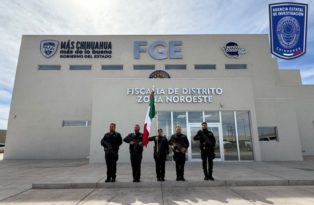 Celebra GOECHI Noroeste el 205 Aniversario de la Bandera Mexicana con honores