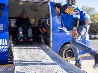 Invitan a personas con discapacidad a utilizar el servicio de transporte adaptado gratuito