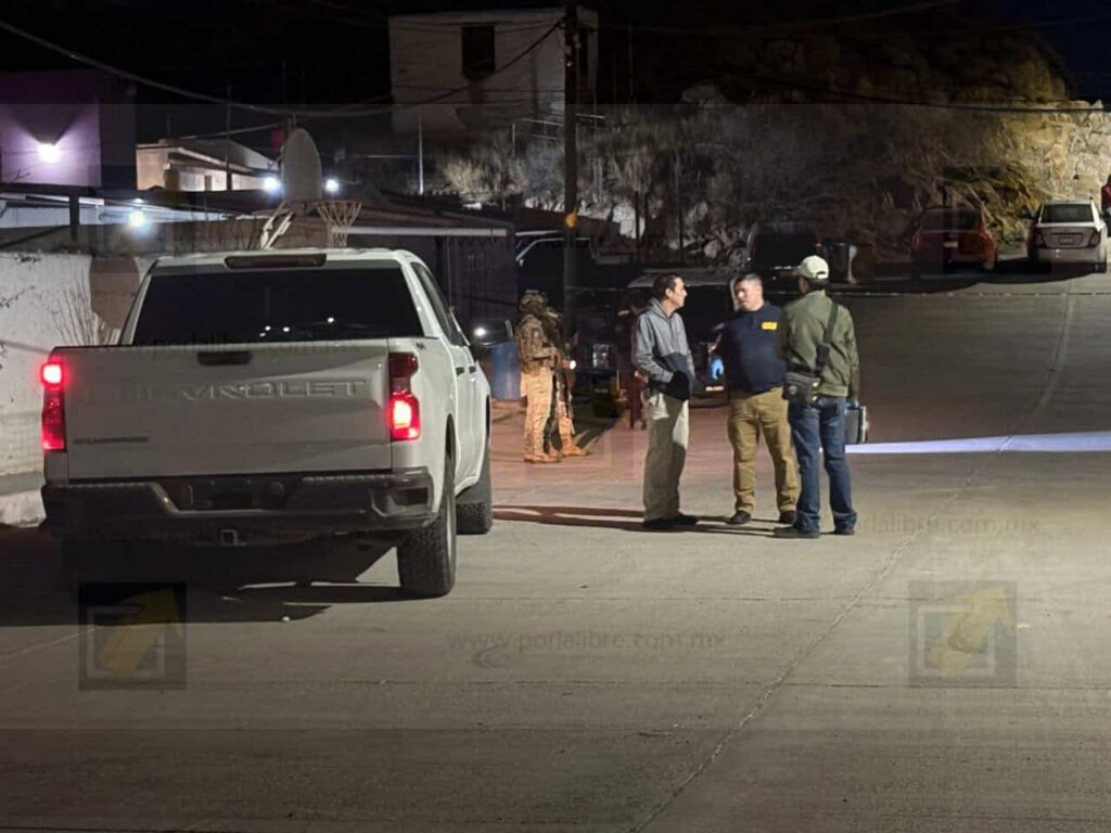 Reportan disparos en vivienda de la colonia Santa Rosa; aseguran vehículo y casquillos