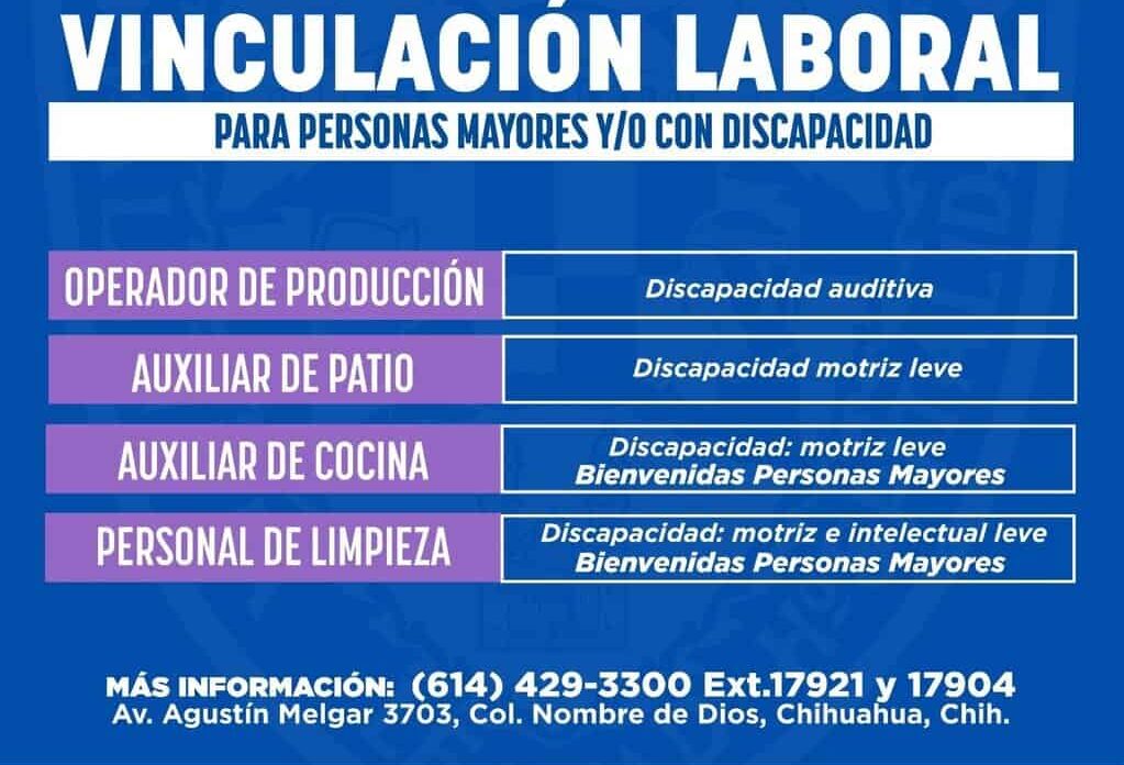 Anuncia Desarrollo Humano nuevas vacantes para personas con discapacidad y adultos mayores