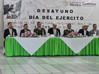 Refrenda Fiscalía coordinación institucional con SEDENA para generar entornos seguros para las familias de la Zona Noroeste