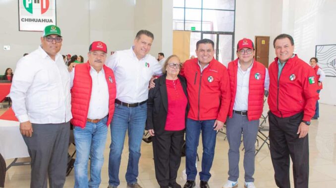 Fermín Ordóñez, líder del MT del PRI respalda la reelección de Alex Domínguez