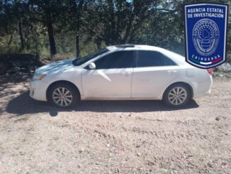 Recupera AEI en Balleza vehículo robado horas antes en Guachochi