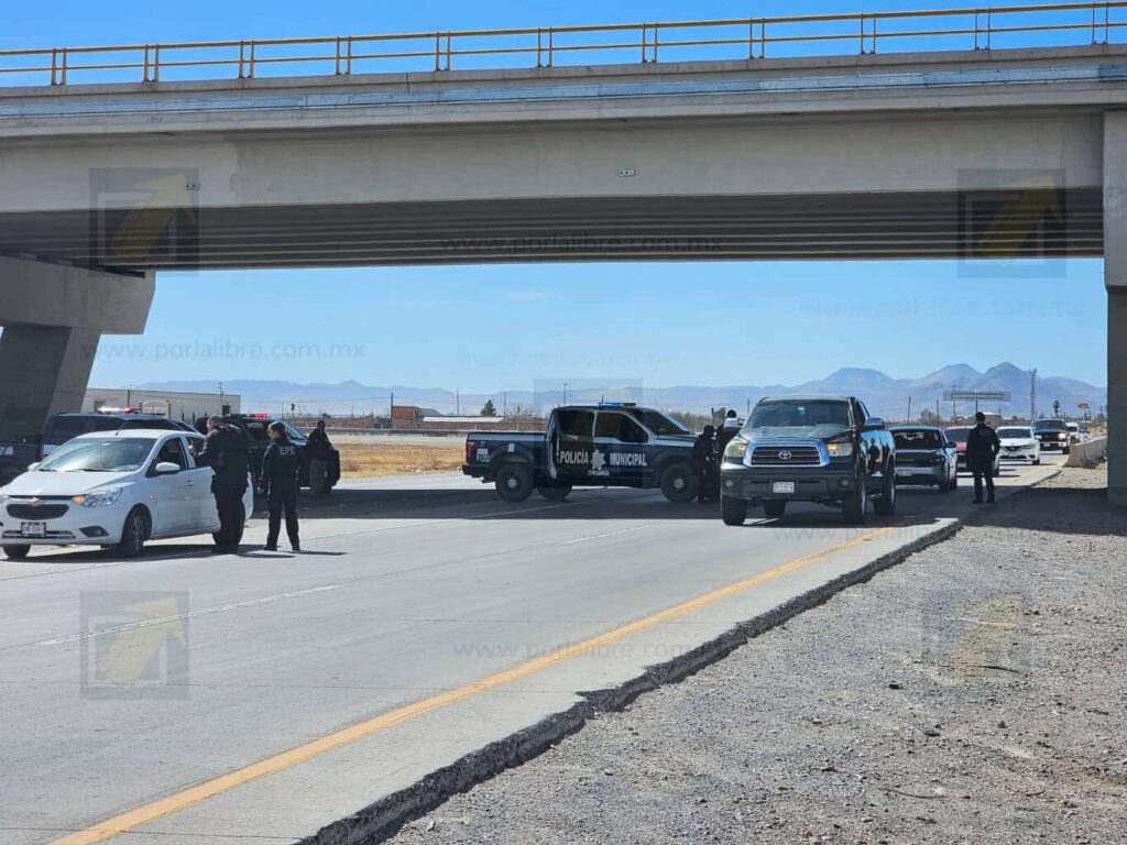 Operativo conjunto blinda accesos en la carretera Aldama tras hechos violentos