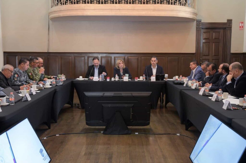 Maru Campos encabeza Mesa de Seguridad