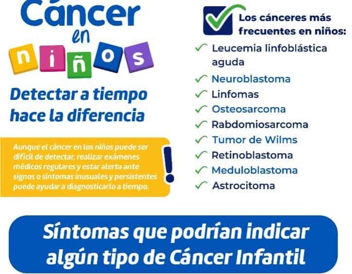 Comparte Municipio señales de alerta para una detección oportuna de cáncer infantil