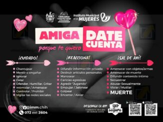 Comparte Municipio alertas para prevenir violencia en el noviazgo