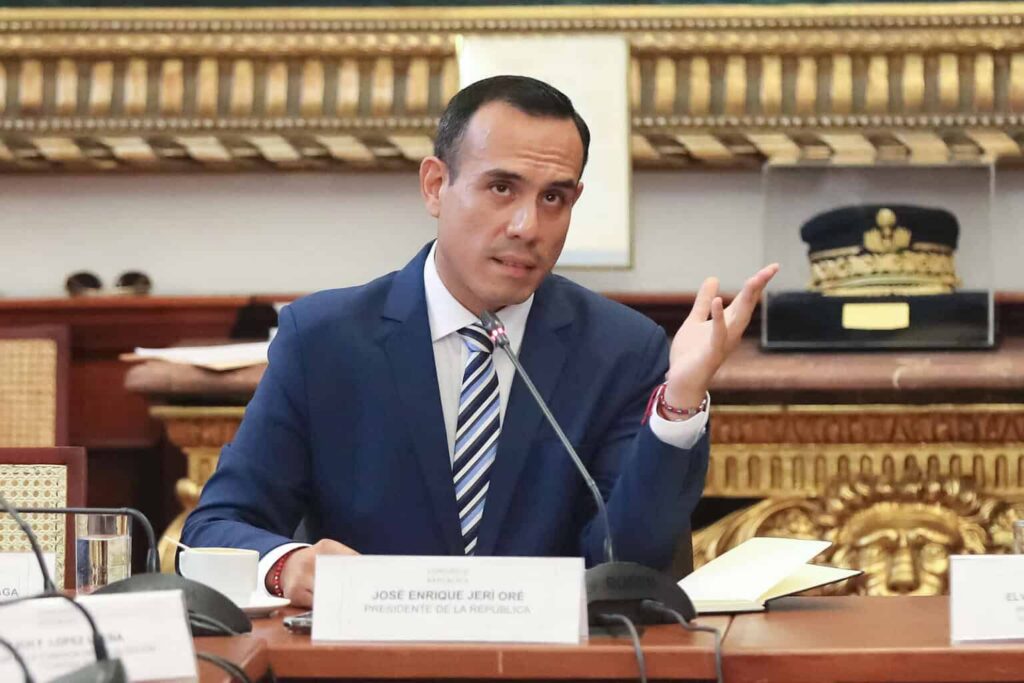 José Jerí, al borde de engrosar la lista de presidentes destituidos en Perú