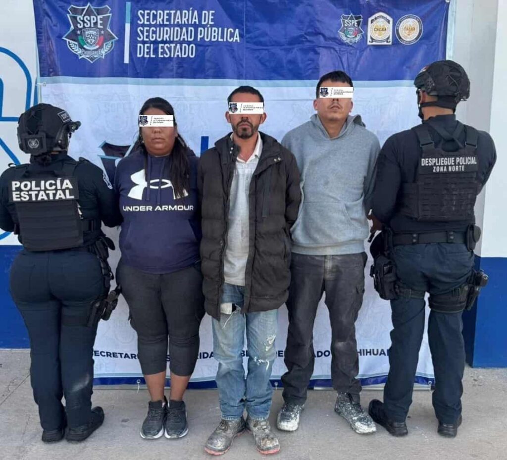 Aseguran armas, equipo táctico y droga tras detención en Ojinaga