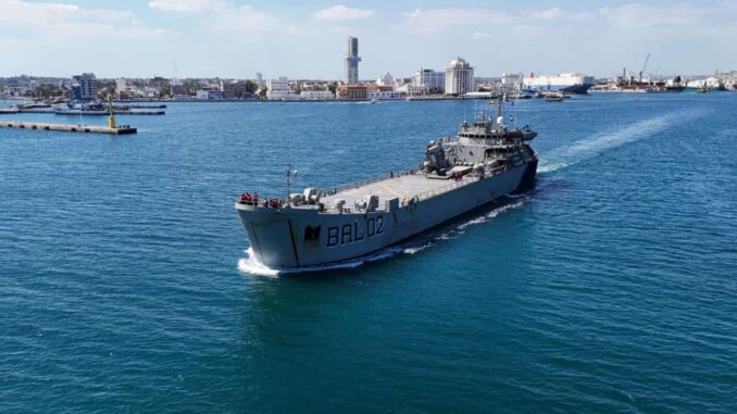 Llegan a Cuba los dos barcos de ayuda humanitaria enviados por México