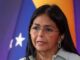 Delcy Rodríguez dice que «en algún momento» viajará a Estados Unidos