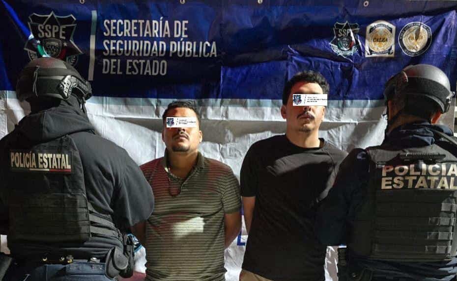 Detiene SSPE a dos sujetos armados tras persecución en Ojinaga