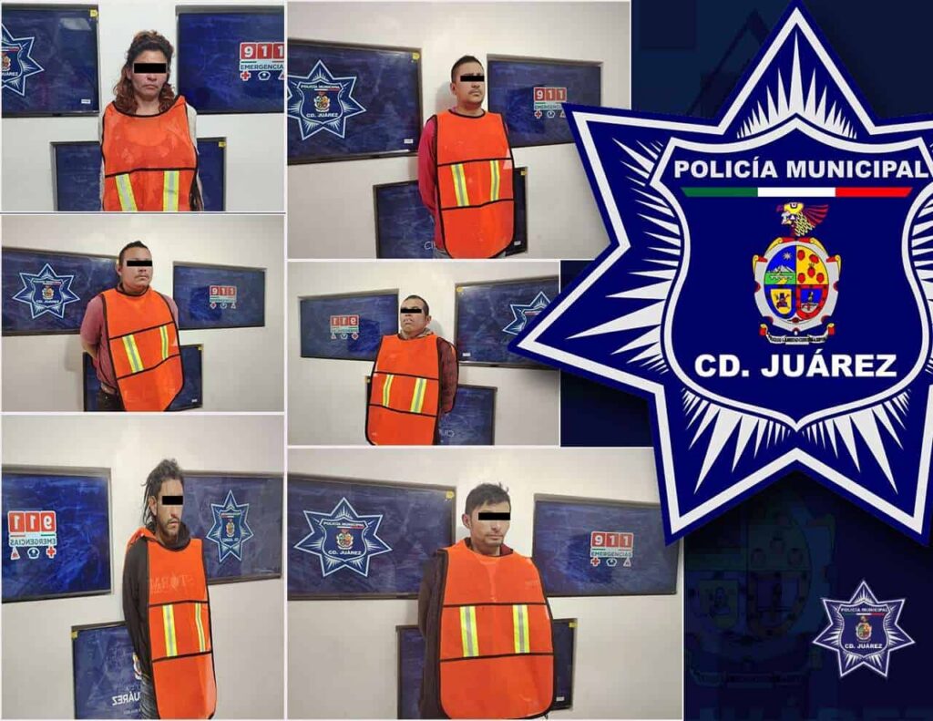 Detienen a seis prófugos de la justicia