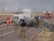 Trágico choque e incendio en carretera Cuauhtémoc–Chihuahua deja tres personas calcinadas