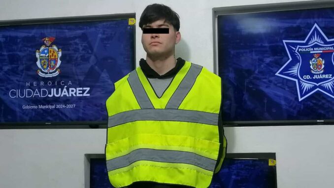 Lo detienen con arma de fuego y mariguana