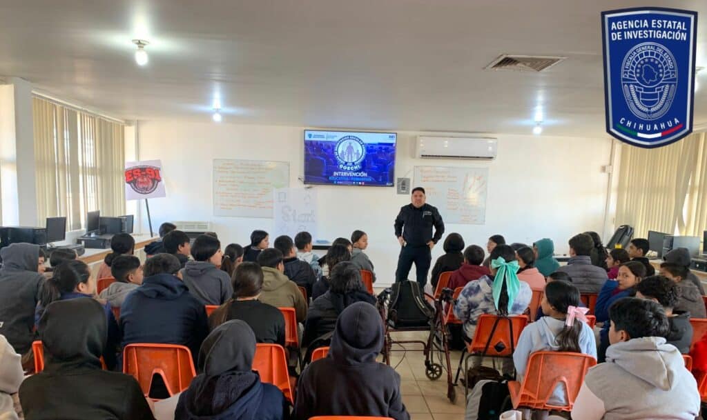 Continúa GOECHI pláticas preventiva a estudiantes de la Secundaria No. 91