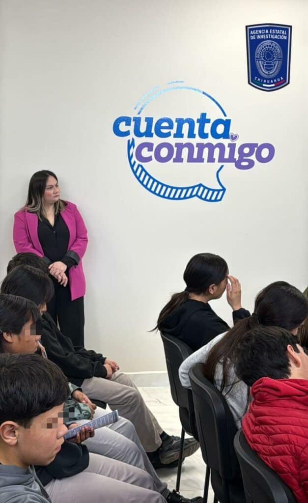 Imparte AEI-GOECHI pláticas preventivas a alumnos de la Secundaria Técnica No. 91 de Nuevo Casas Grandes