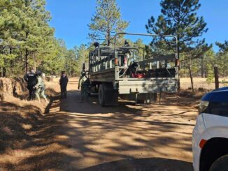 Destruyen campamento del crimen organizado en Guachochi