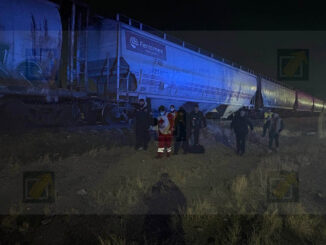 Hombre queda  herido tras ser golpeado por tren de carga
