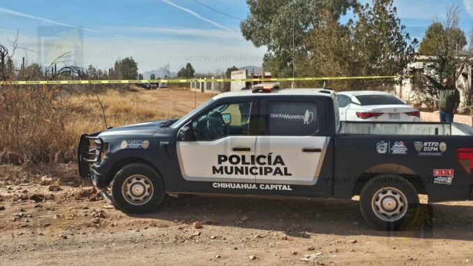 Hallan a hombre ejecutado a balazos en colonia Valles de Chihuahua 
