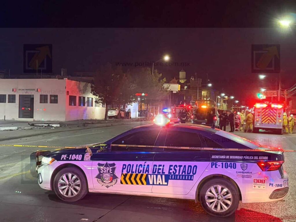 Fatal choque en la avenida 20 de Noviembre deja sin vida a pareja de adultos mayores