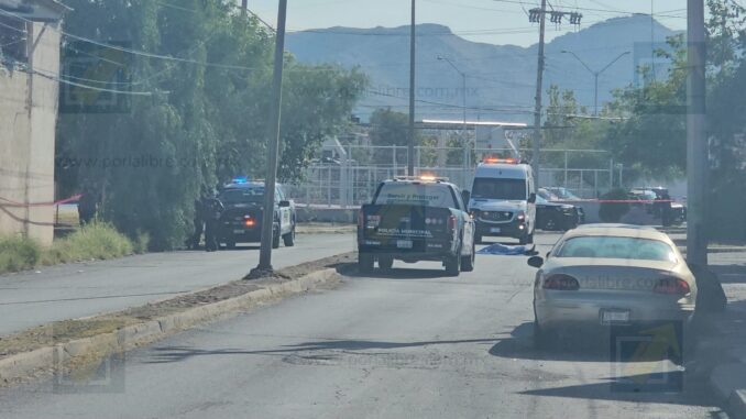Ataque armado en Chihuahua 2000 deja a un hombre muerto