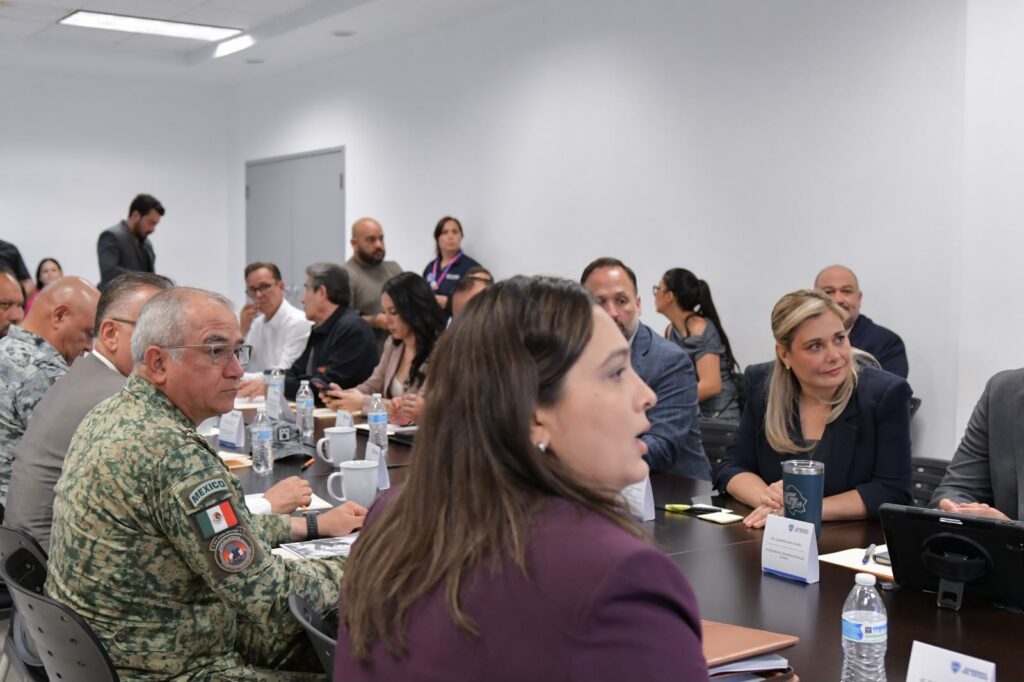 Maru Campos encabeza Mesa de seguridad en Ciudad Juárez