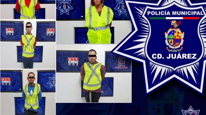 Arrestan a 5 prófugos de la justicia
