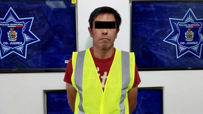Intentaba destruir cámaras de Juárez Vigilante, traía cristal