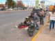 Motociclista queda herido en choque tras ser lanzado varios metros en avenida Tecnológico