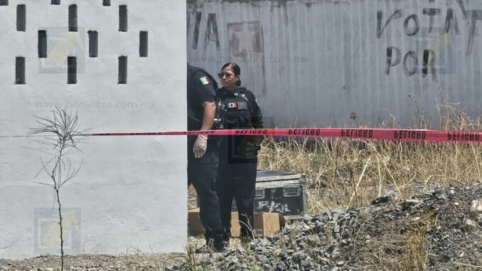 Hallan cuerpo dentro de un baúl al que intentaron prender fuego en Nombre de Dios
