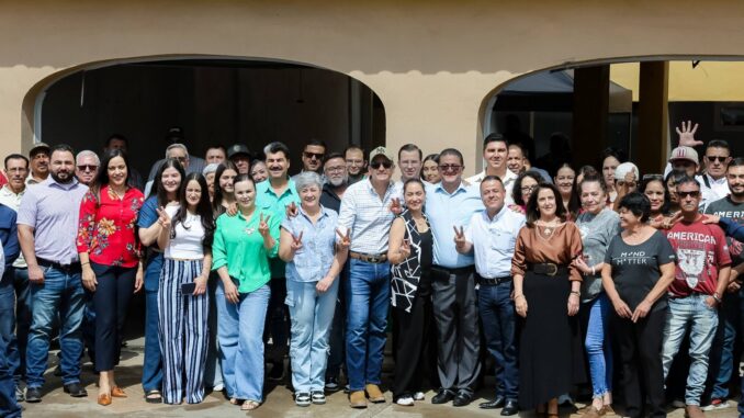 Marco Bonilla visita Rubio, Cuauhtémoc: liderazgos del sector respaldan su trabajo en Chihuahua