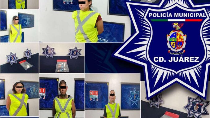 Arrestan a 6 y aseguran 100 gramos de cristal
