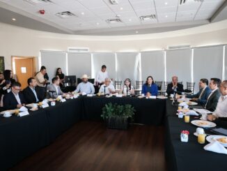 Joss Vega y Nancy Frías, junto a Secretarías de Gobierno del Estado, dan seguimiento al programa “Juntos Construimos” para fortalecer la infraestructura y equipamiento educativo