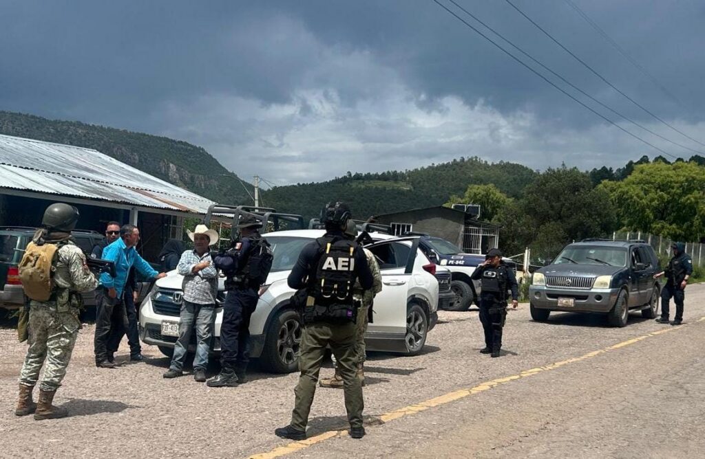 Refuerza Célula BOI acciones de seguridad en la región serrana por aire y tierra