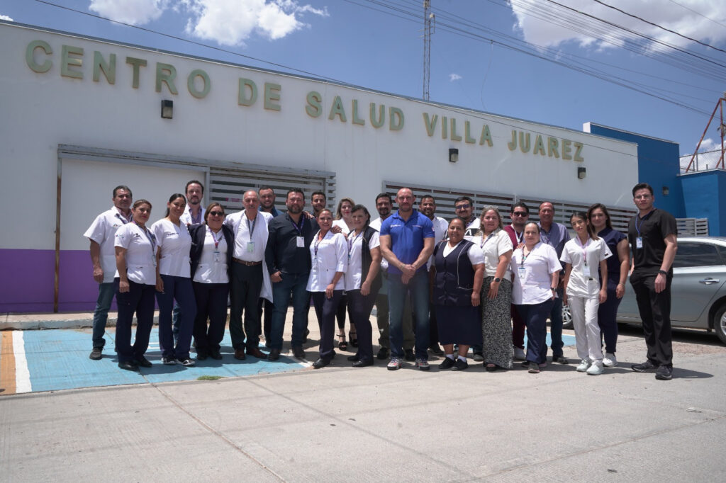 Supervisa secretario de Salud atención y operación de Centros de Salud en el municipio de Chihuahua