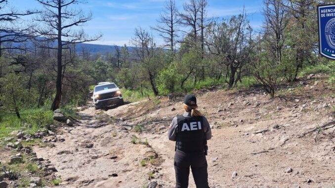 Despliega FGE y AEI operativo en “El Willi” en Casas Grandes