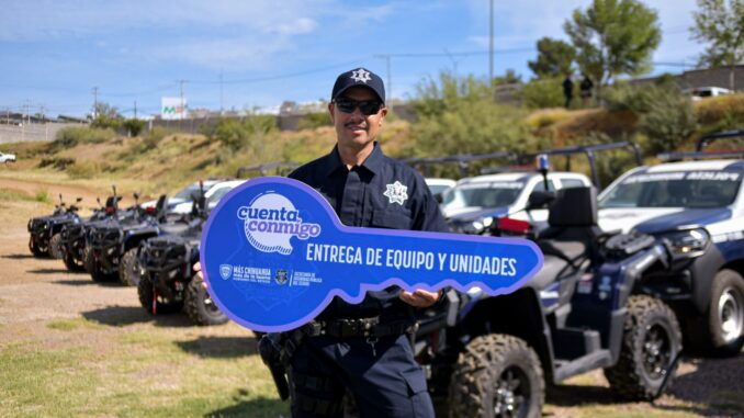 Maru Campos fortalece las capacidades operativas de corporaciones de seguridad de la región sur del estado