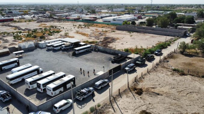 Realiza FGR dos cateos en predios utilizados para huachicol en Juárez; aseguran infraestructura, equipo y 13 vehículos  