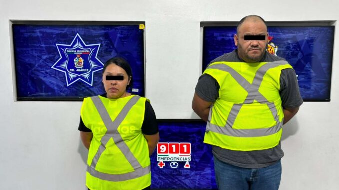 Arrestan a pareja con arma de fuego