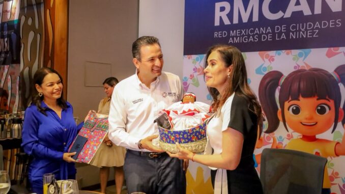Concluye Marco Bonilla presidencia de la Red Mexicana de Ciudades Amigas de la Niñez con 219 municipios activos
