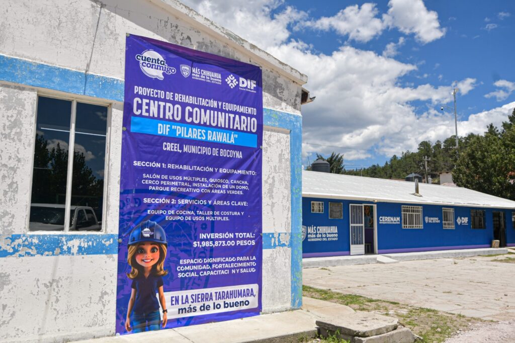 Maru Campos continúa su “Ruta Chihuahua” con visita al Cerenam de Creel, Bocoyna